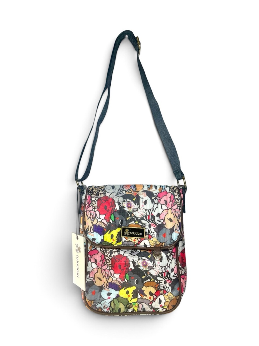 Tokidoki Unicorno All-Over Print Crossbody Bag Handbag Purse Kawaii Rare HTF NEW